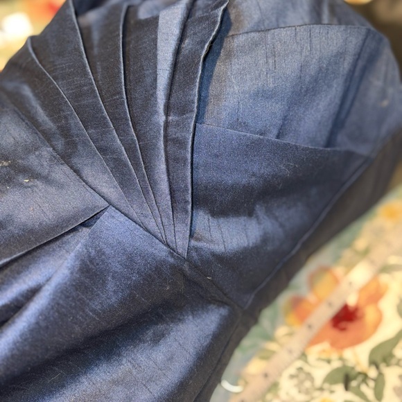 Lulakate Blue Sweetheart me line floor length gown size 8 - Picture 7 of 13